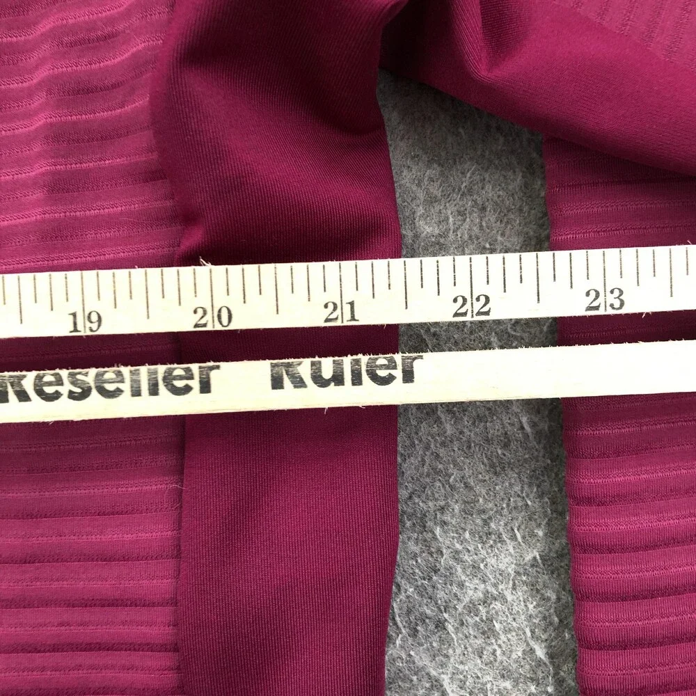 Adidas Hoodie Mens Medium Pink Pullover Fleece Sweatshirt Cold RDY Zip Pockets